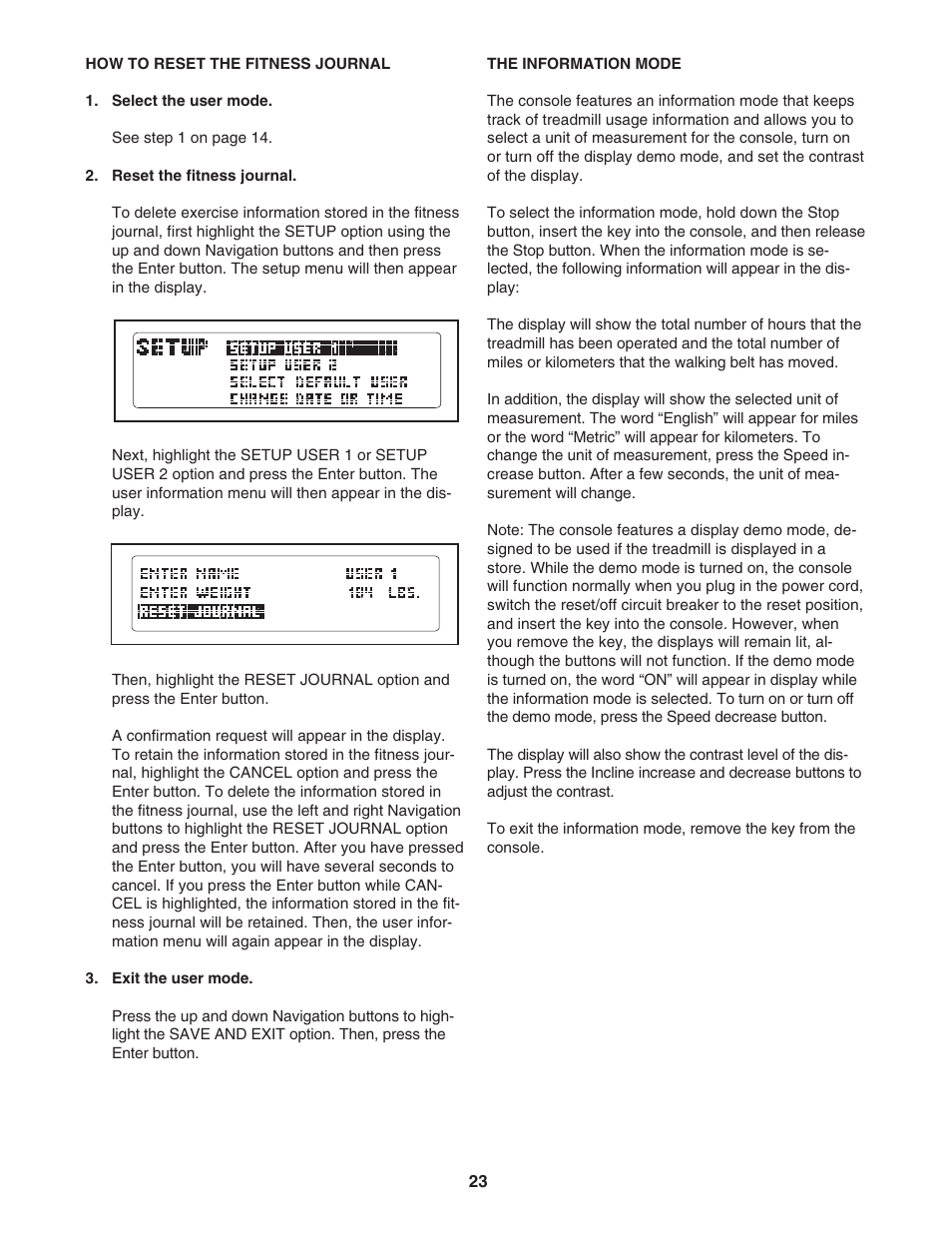 Reebok Fitness RBTL09507.0 User Manual | Page 23 / 36