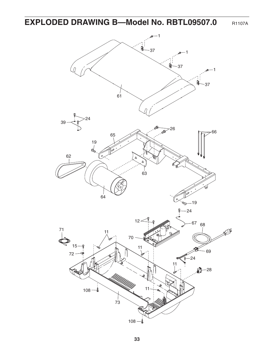 Reebok Fitness RBTL09507.0 User Manual | Page 33 / 36