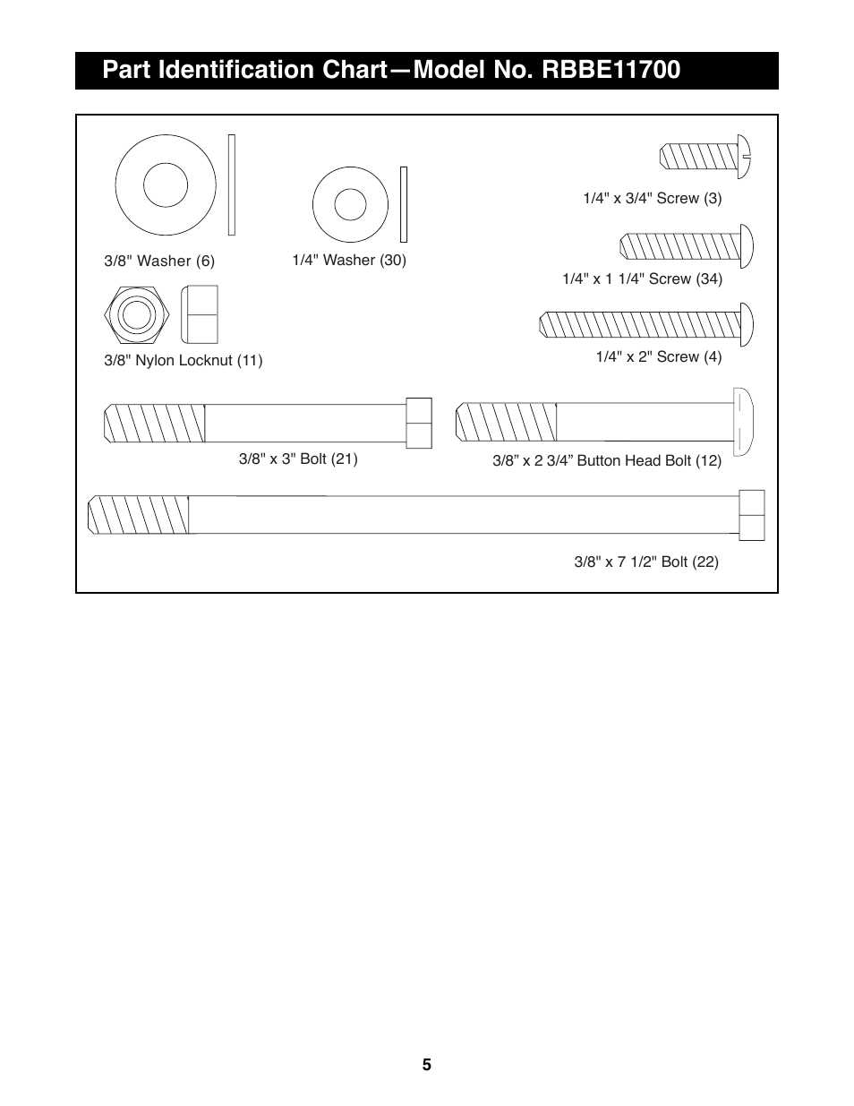 Reebok Fitness RBBE11700 User Manual | Page 5 / 16