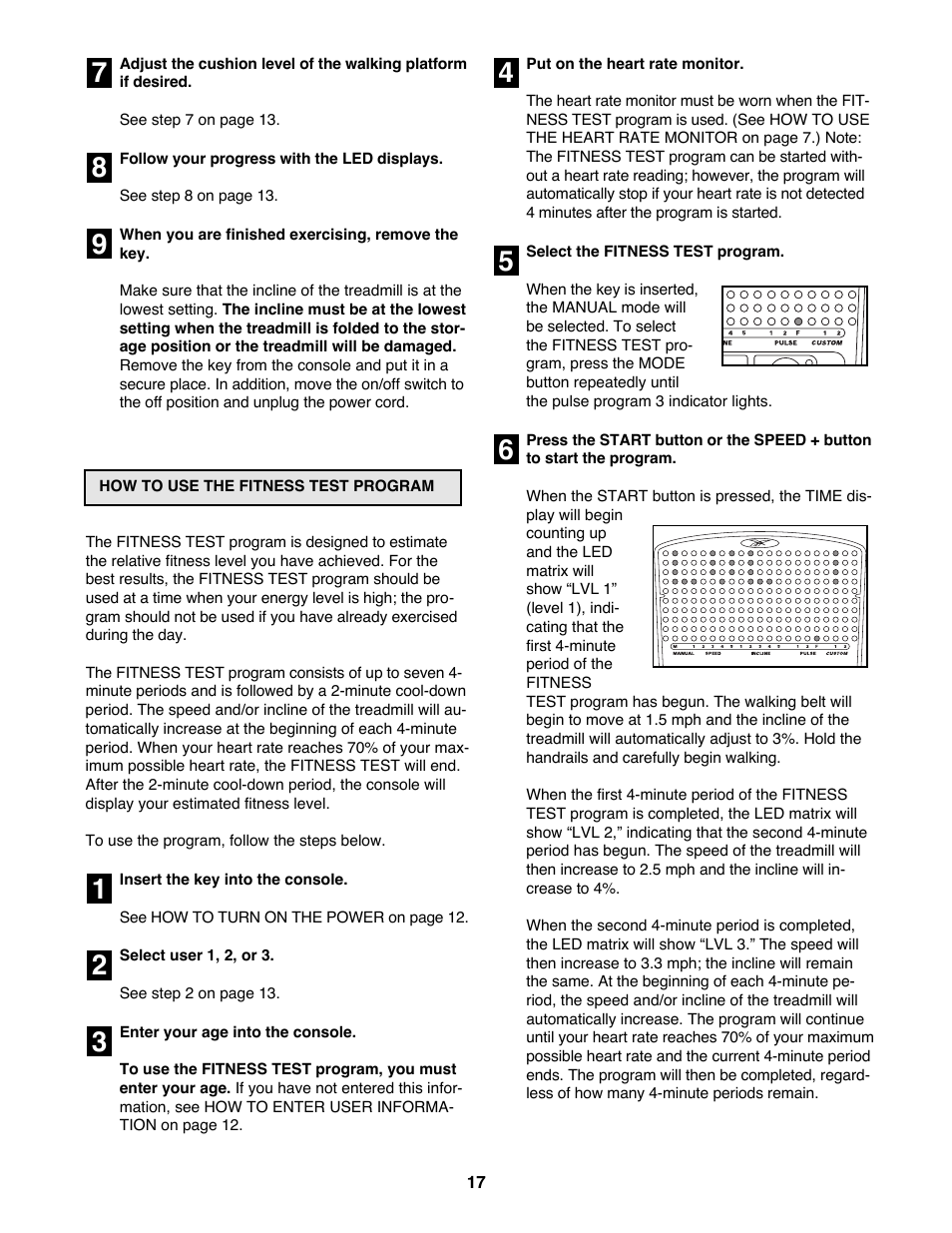 Reebok Fitness ACD 4 RBTL19981 User Manual | Page 17 / 34