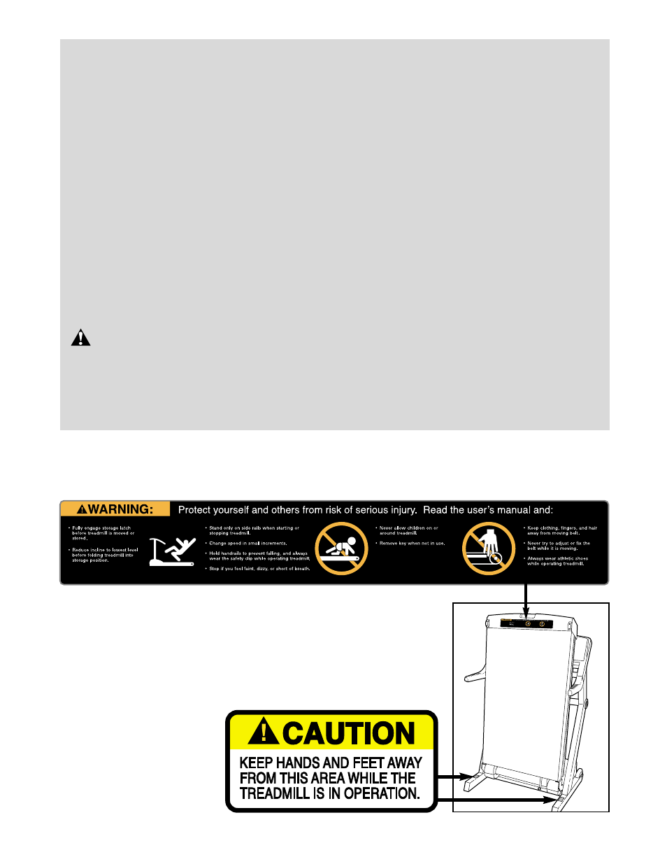 Danger, Warning, Save these instructions | Reebok Fitness RBTL12912 User Manual | Page 4 / 34