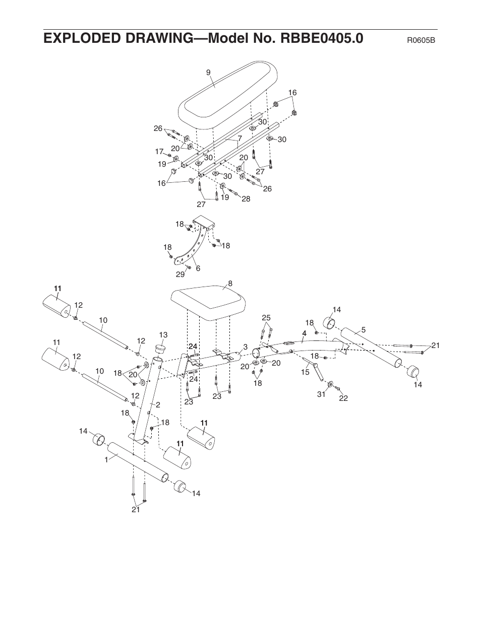 Reebok Fitness RBBE0405.0 User Manual | Page 14 / 15
