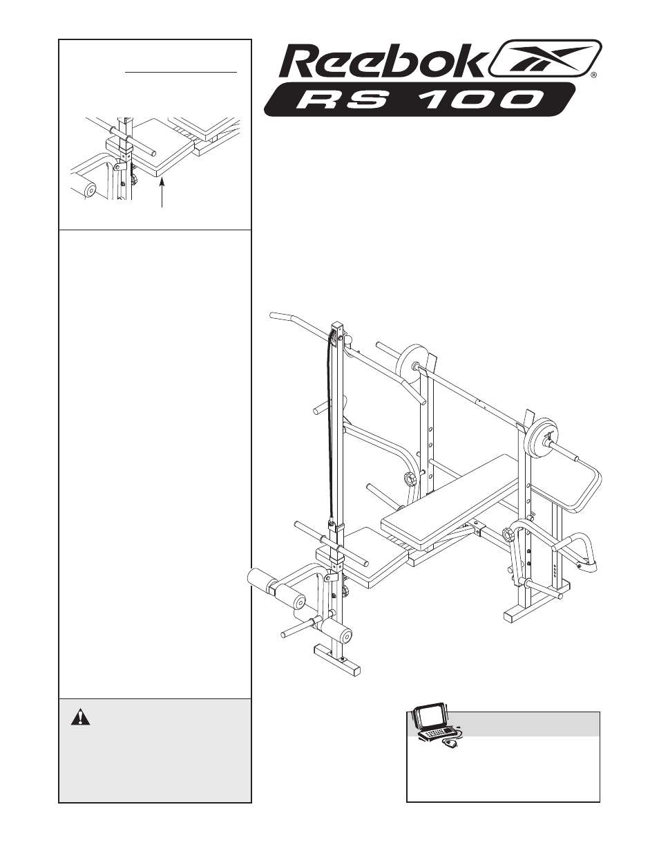 Reebok Fitness RBBE0955.0 User Manual | 19 pages
