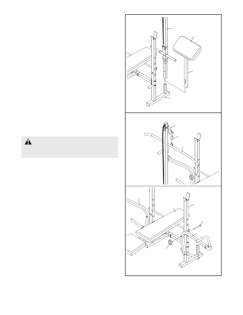 Warning | Reebok Fitness RBBE0955.0 User Manual | Page 11 / 19