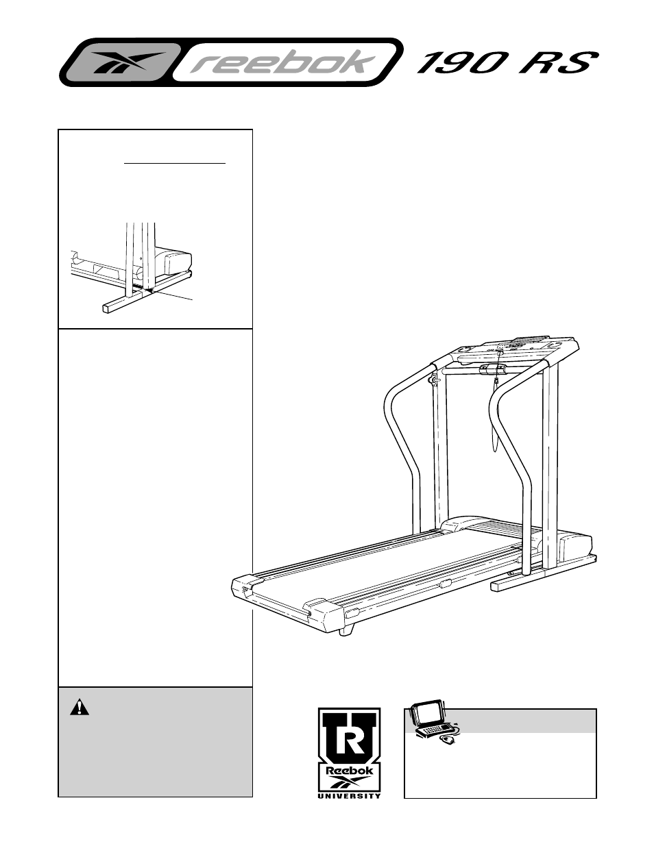 Reebok Fitness RBTL59110 User Manual | 26 pages