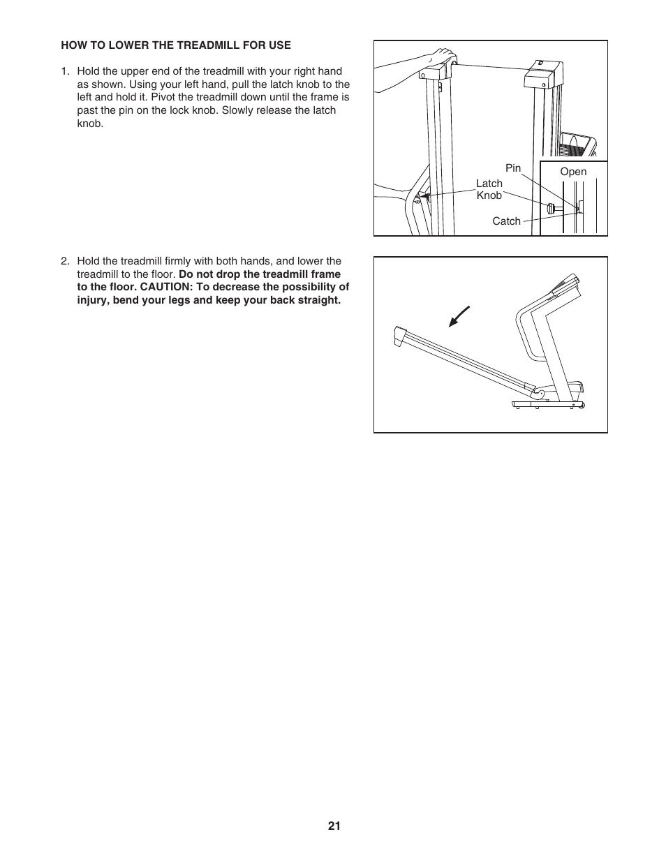 Reebok Fitness RBTL97105.0 User Manual | Page 21 / 30