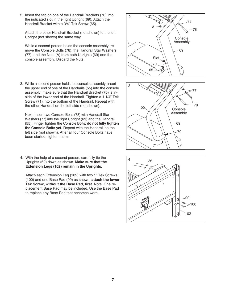 Reebok Fitness RBTL97105.0 User Manual | Page 7 / 30