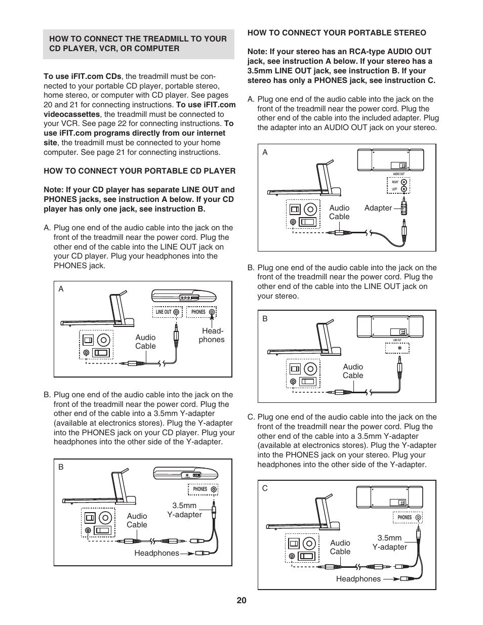 Reebok Fitness RBTL13830 User Manual | Page 20 / 38