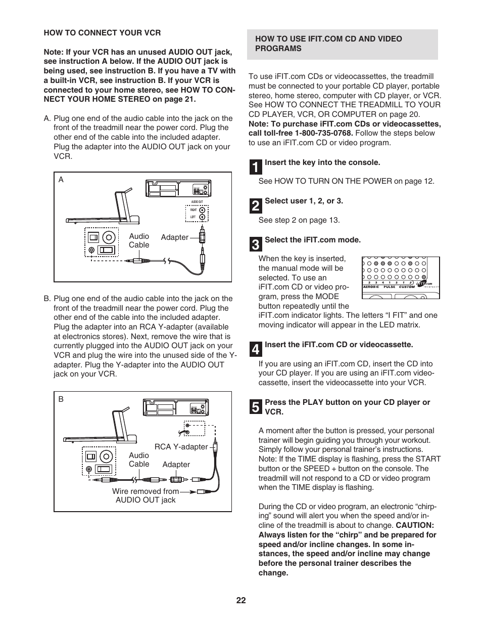 Reebok Fitness RBTL13830 User Manual | Page 22 / 38