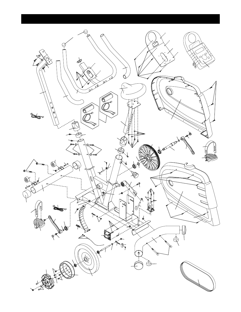 Xploded, Rawing, Odel | Reebok Fitness CYC 10 RBEX29010 User Manual | Page 15 / 16