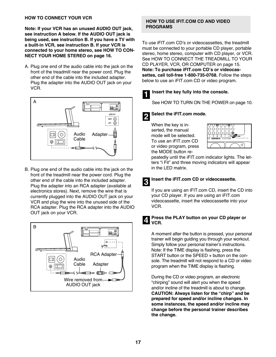 Reebok Fitness RBTL12900 User Manual | Page 17 / 34