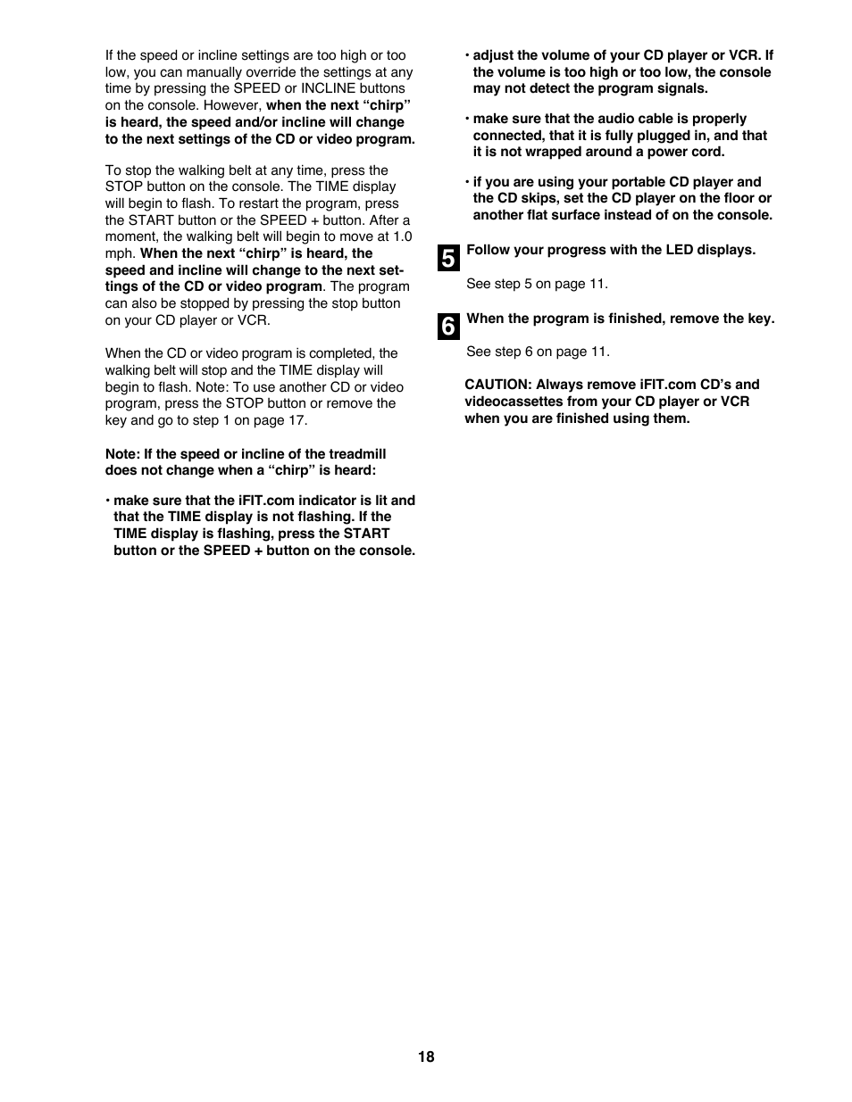 Reebok Fitness RBTL12900 User Manual | Page 18 / 34