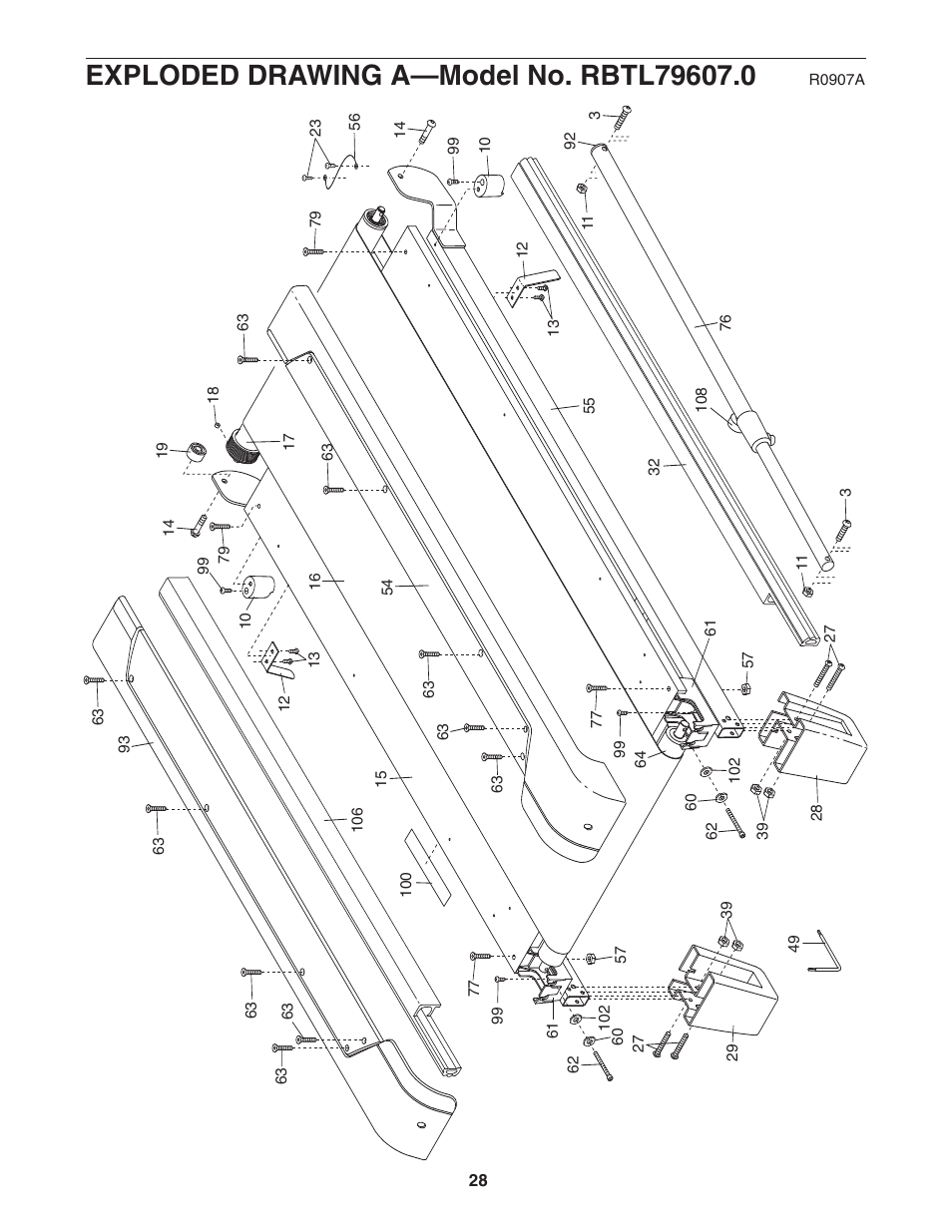 Reebok Fitness 8100 ES RBTL79607.0 User Manual | Page 28 / 32