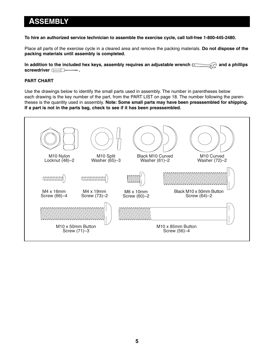 Ssembly | Reebok Fitness RT 300 RBEX2976.0 User Manual | Page 5 / 20