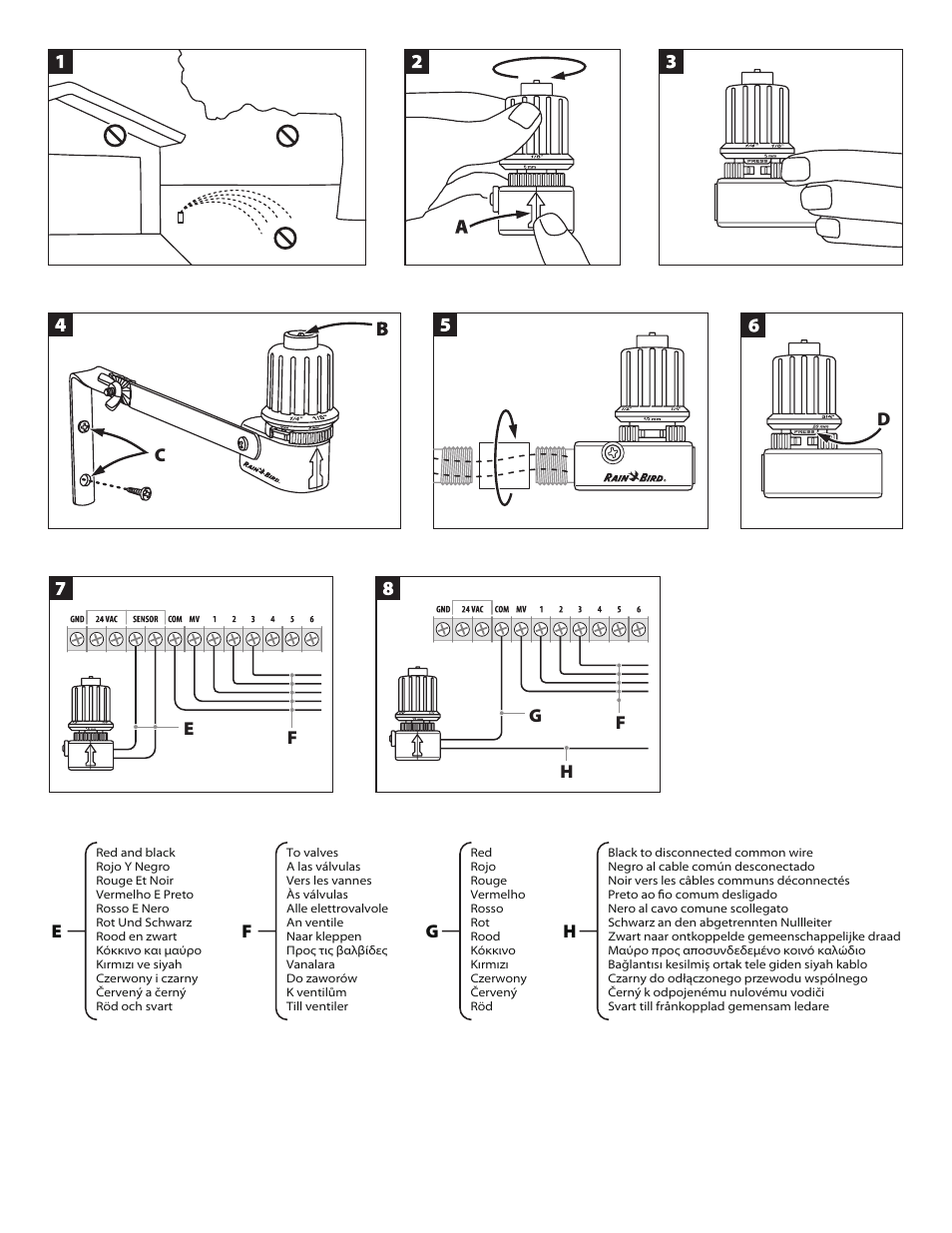 Rain Bird RSD Rain Sensor RSD-BEx User Manual | Page 2 / 16
