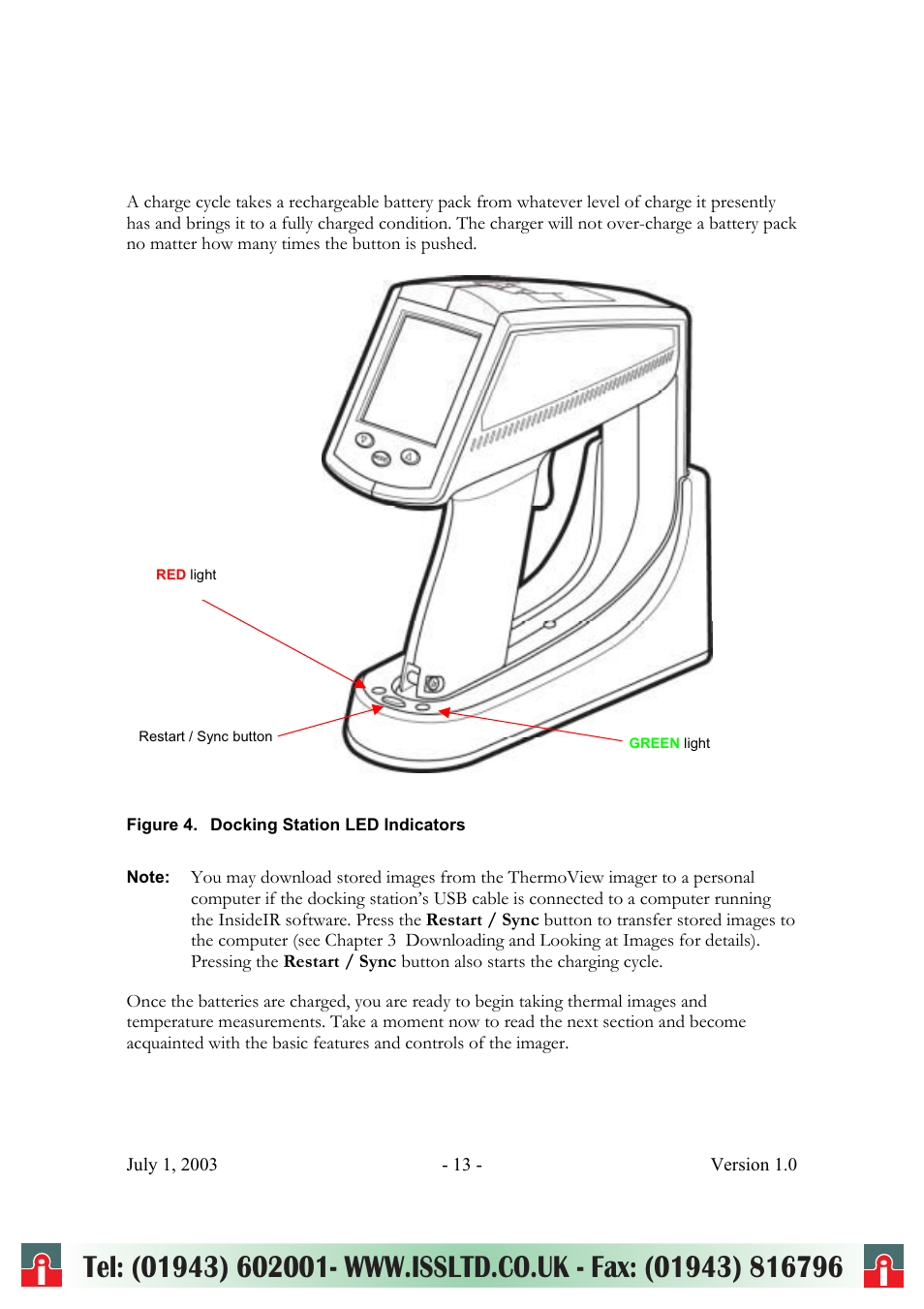 RayTek ThermoView Ti30 User Manual | Page 13 / 83