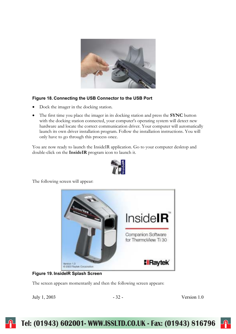 RayTek ThermoView Ti30 User Manual | Page 32 / 83