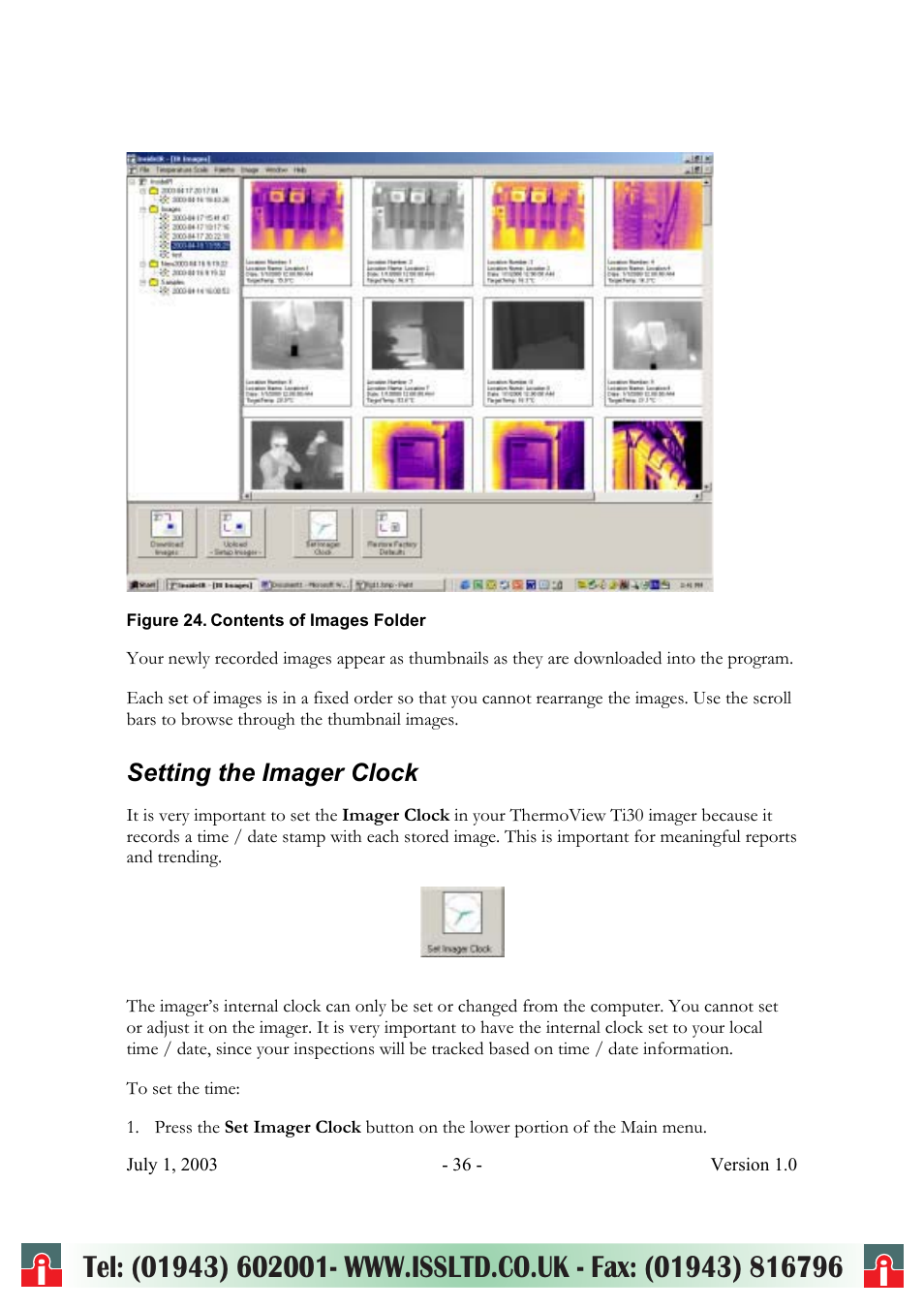 RayTek ThermoView Ti30 User Manual | Page 36 / 83