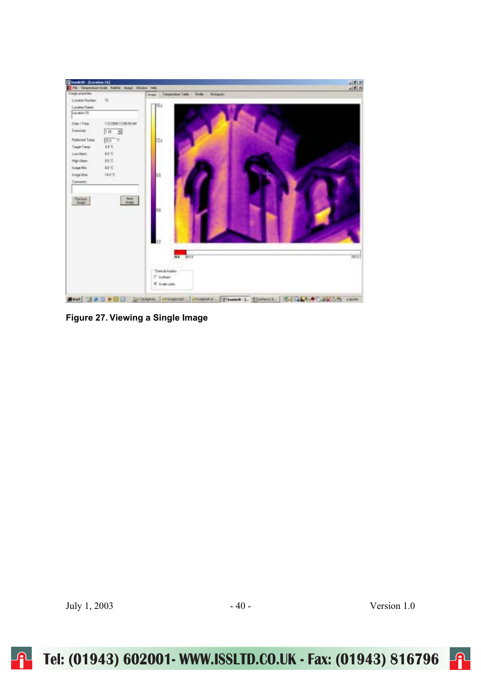 RayTek ThermoView Ti30 User Manual | Page 40 / 83