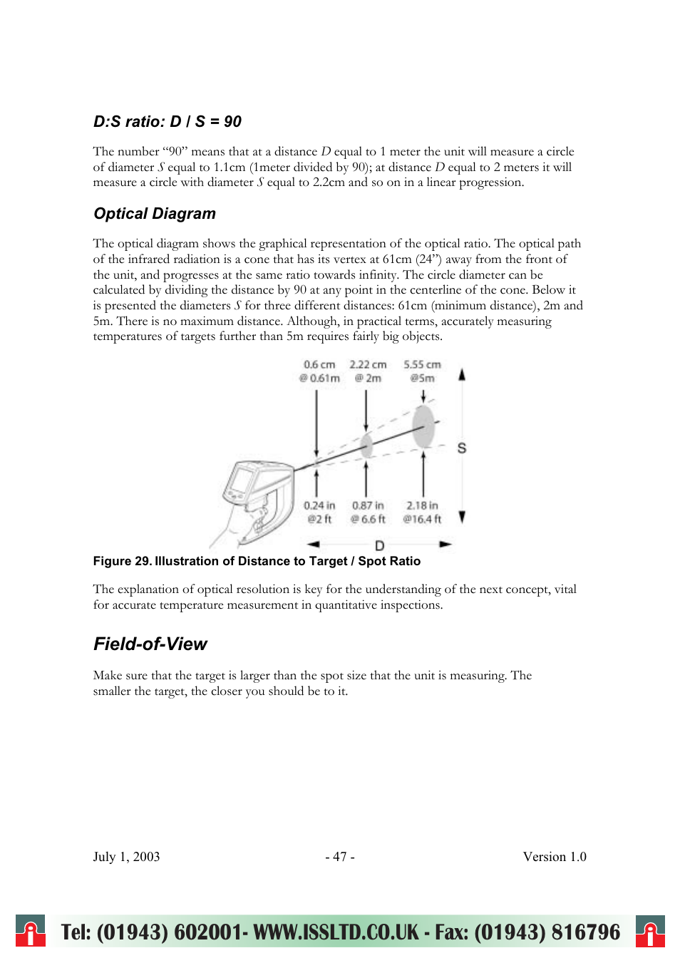 RayTek ThermoView Ti30 User Manual | Page 47 / 83