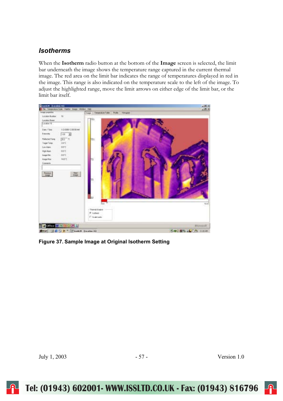 RayTek ThermoView Ti30 User Manual | Page 57 / 83