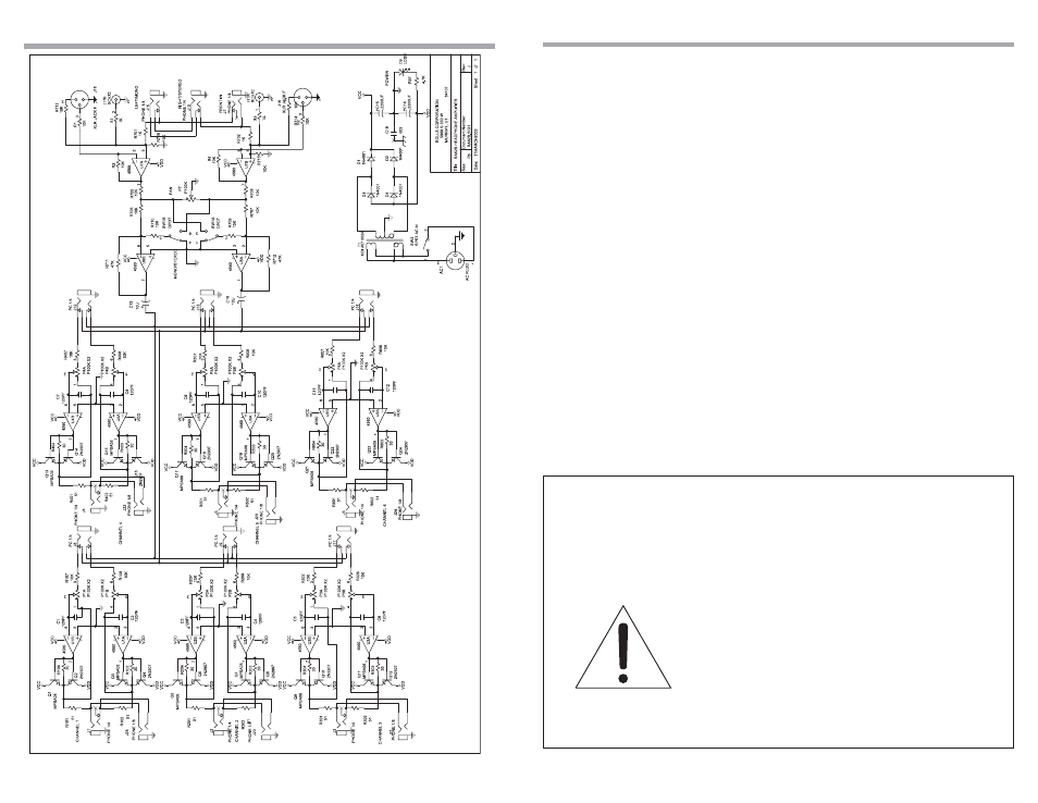 Warning | Rolls RA62b User Manual | Page 3 / 4