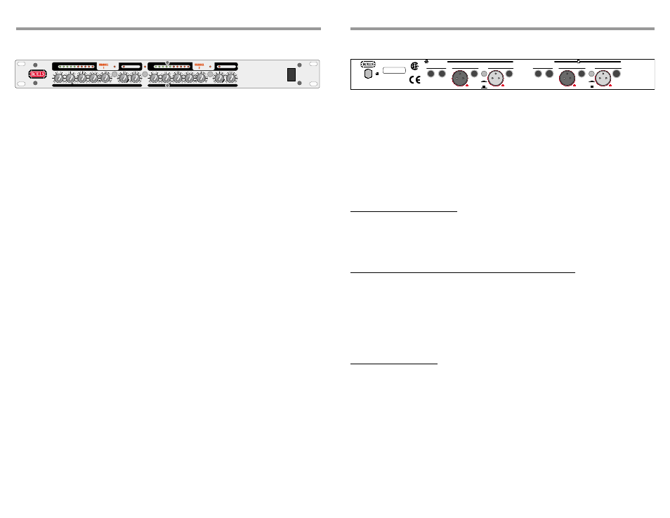 Ratio, Compressor/limiter gate | Rolls RP252 User Manual | Page 4 / 4