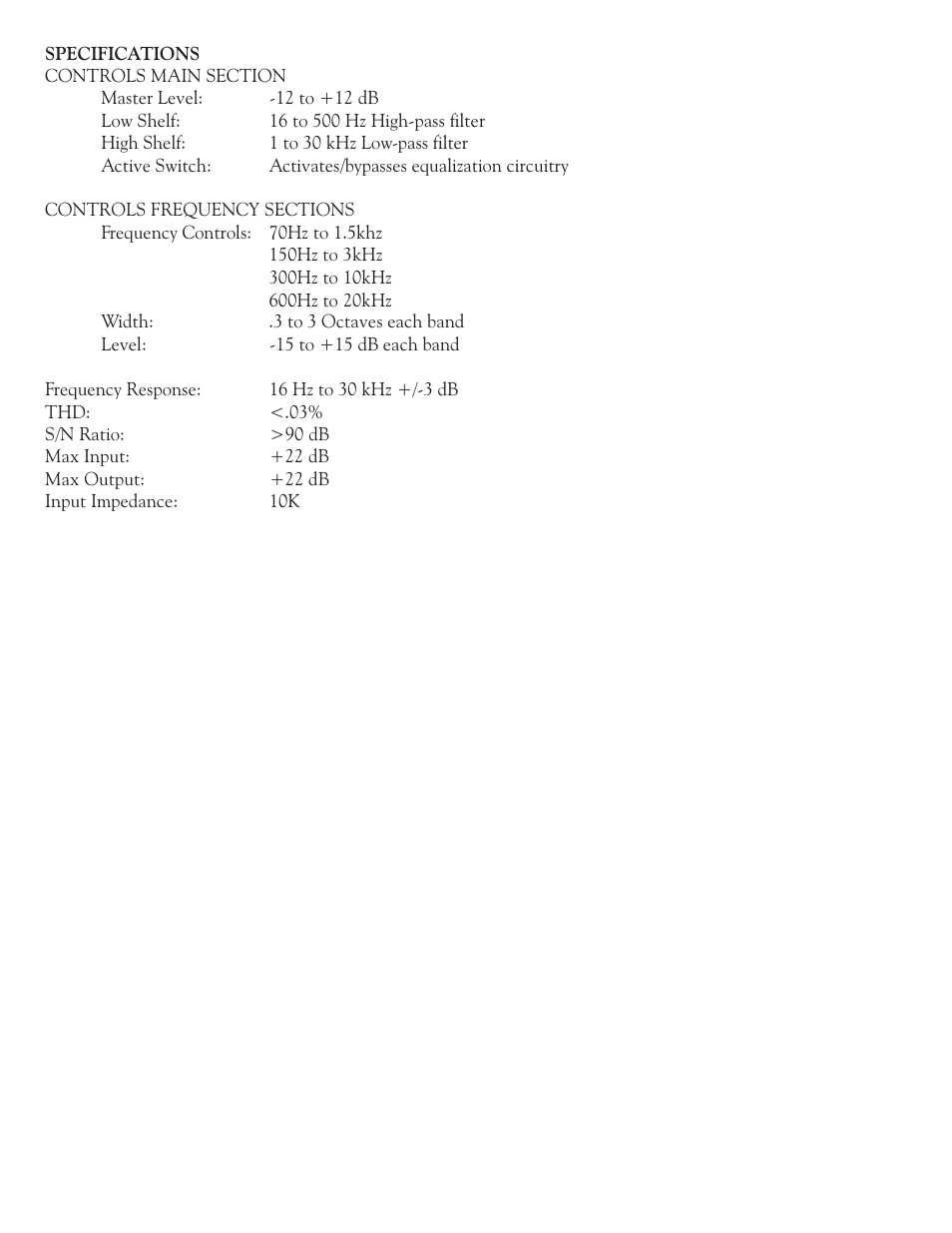 Rolls RPQ160 User Manual | Page 2 / 2
