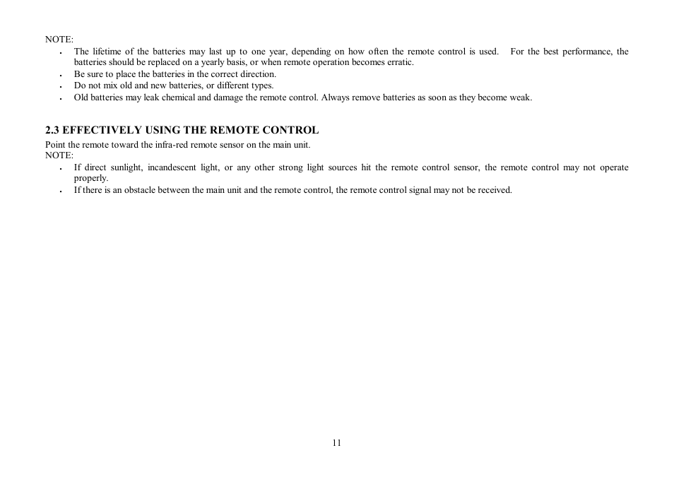 3 effectively using the remote control | Hyundai H-TV2906PF User Manual | Page 11 / 55