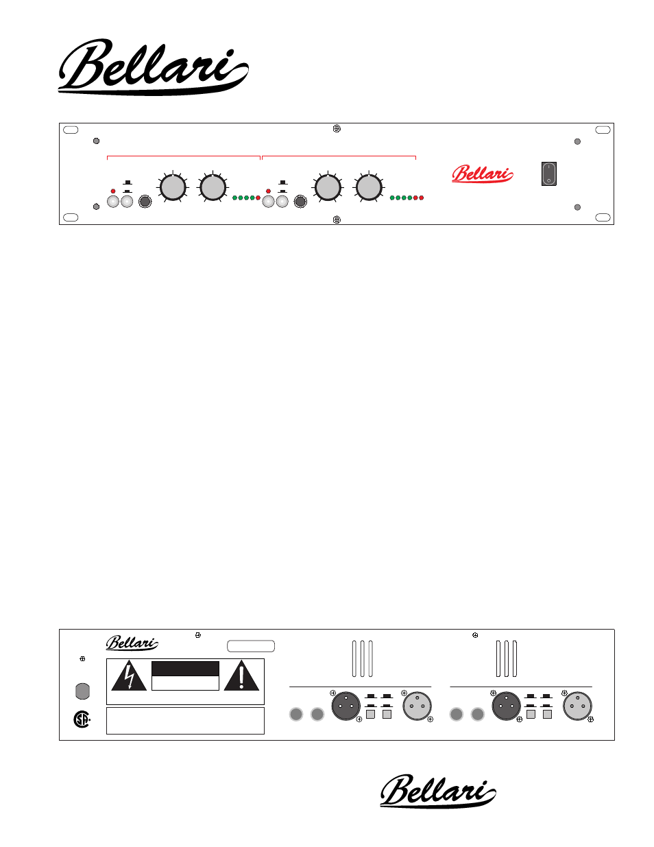 Rolls RP220 User Manual | 1 page