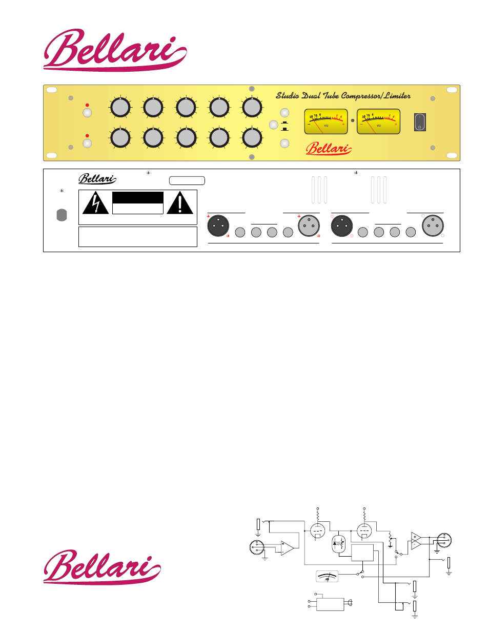 Rolls Bellari RP583 User Manual | 1 page