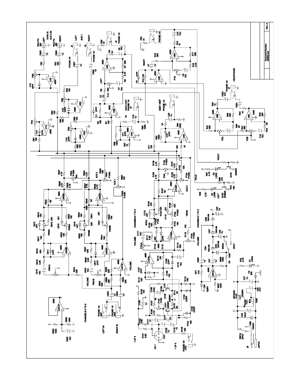 Schematic | Rolls MX902 User Manual | Page 7 / 8