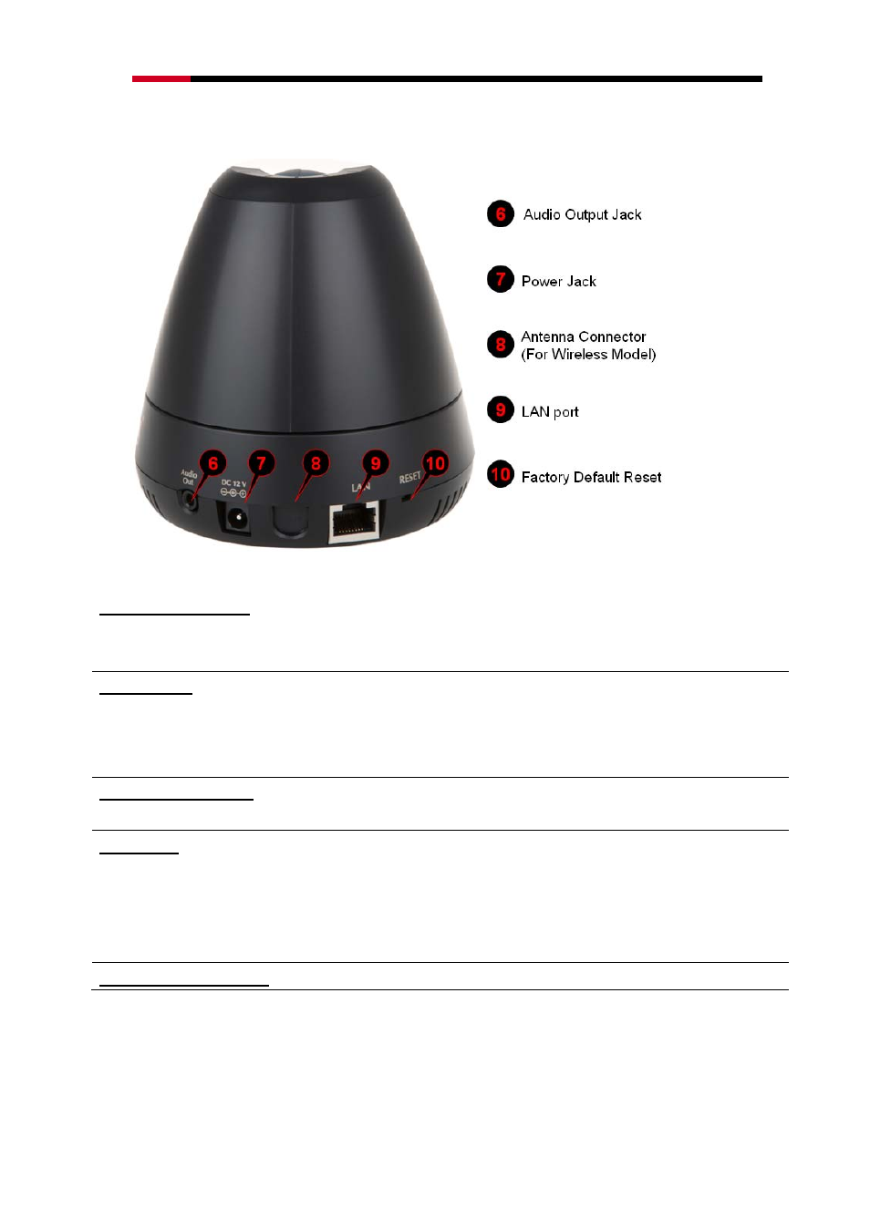 Rear view | Rosewill RXS-4324 User Manual | Page 10 / 77