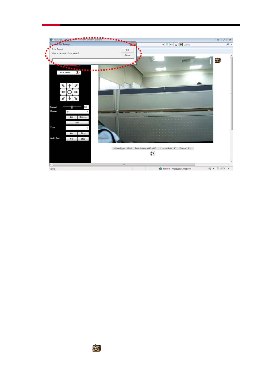 Selecting tour, Digital zoom, Snapshot | Rosewill RXS-4324 User Manual | Page 57 / 77