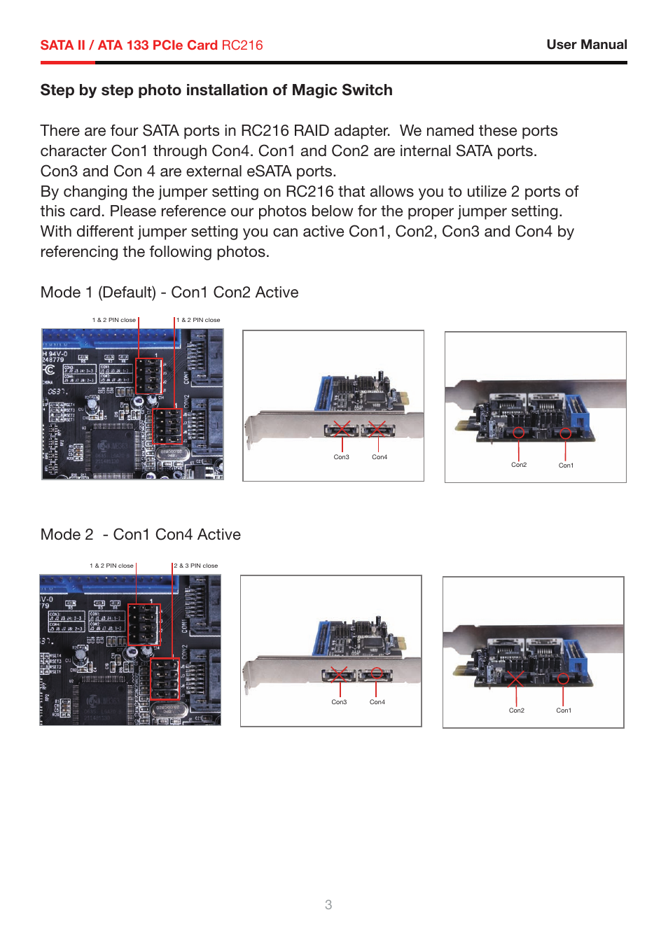 Rosewill RC216 User Manual | Page 5 / 13