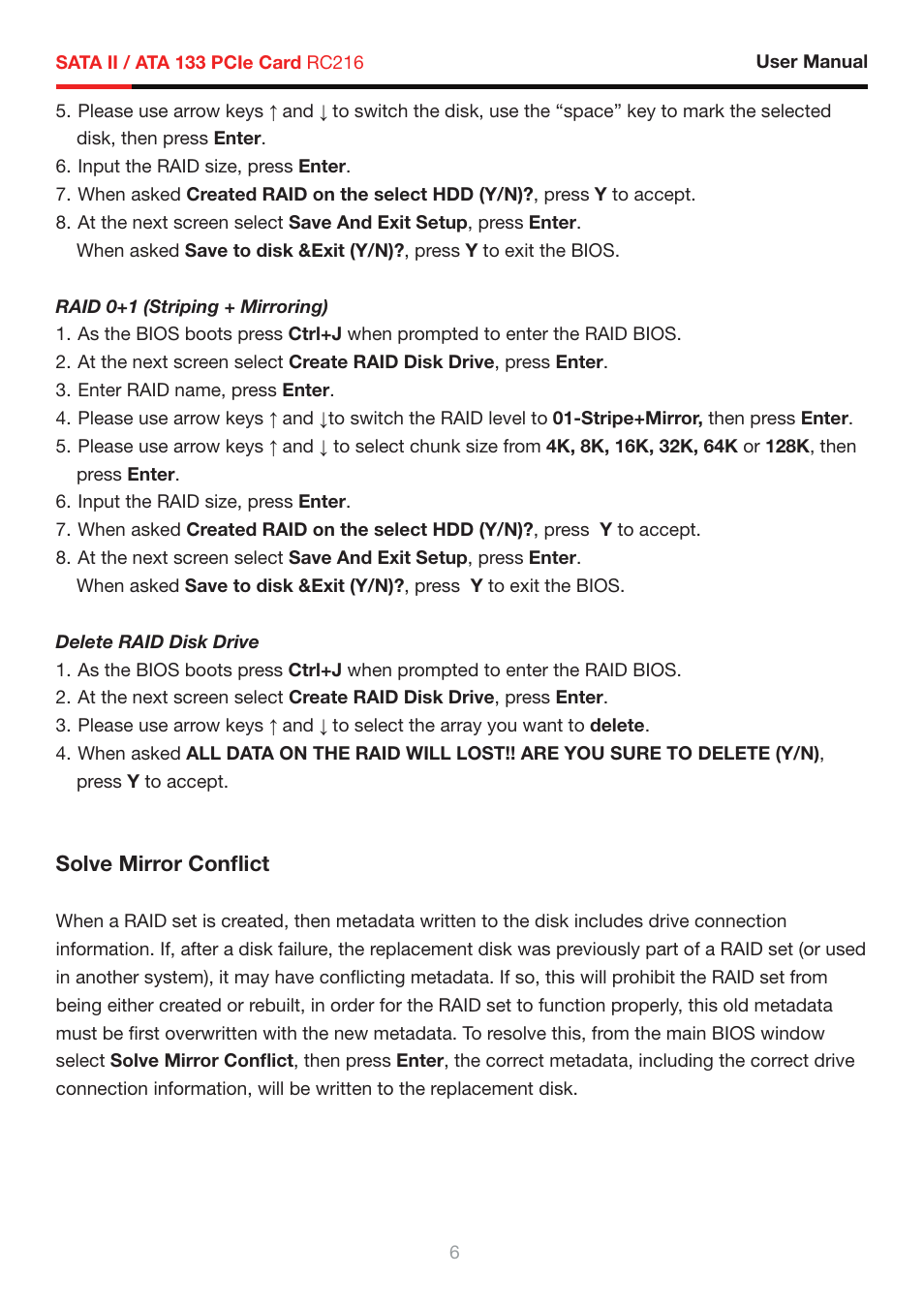 Rosewill RC216 User Manual | Page 8 / 13