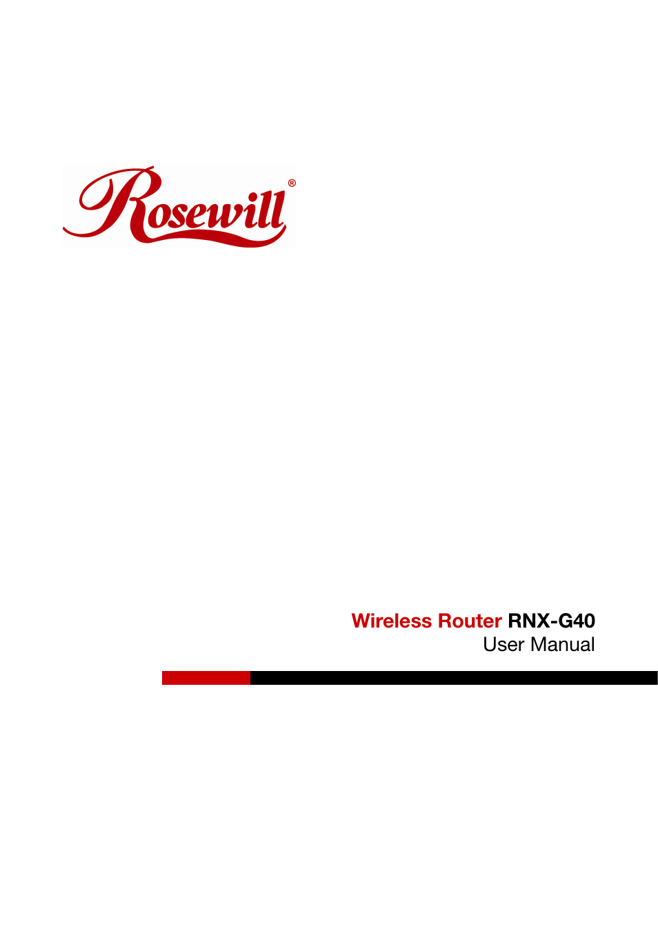 Rosewill RNX-G400 User Manual | 55 pages