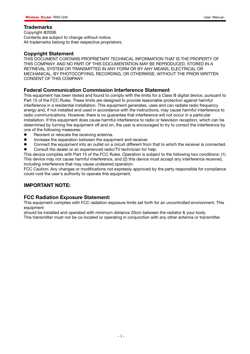 Rosewill RNX-G400 User Manual | Page 2 / 55