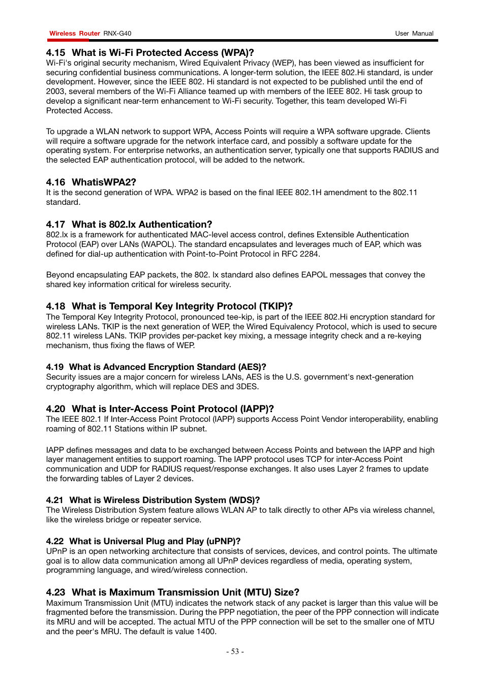Rosewill RNX-G400 User Manual | Page 54 / 55