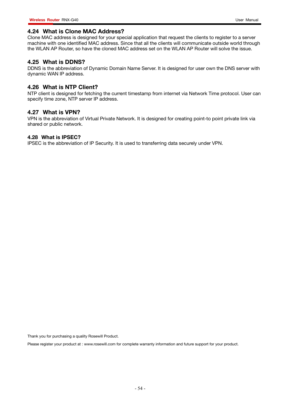 Rosewill RNX-G400 User Manual | Page 55 / 55