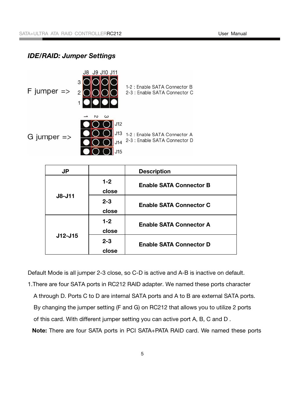 Rosewill RC212 User Manual | Page 5 / 24