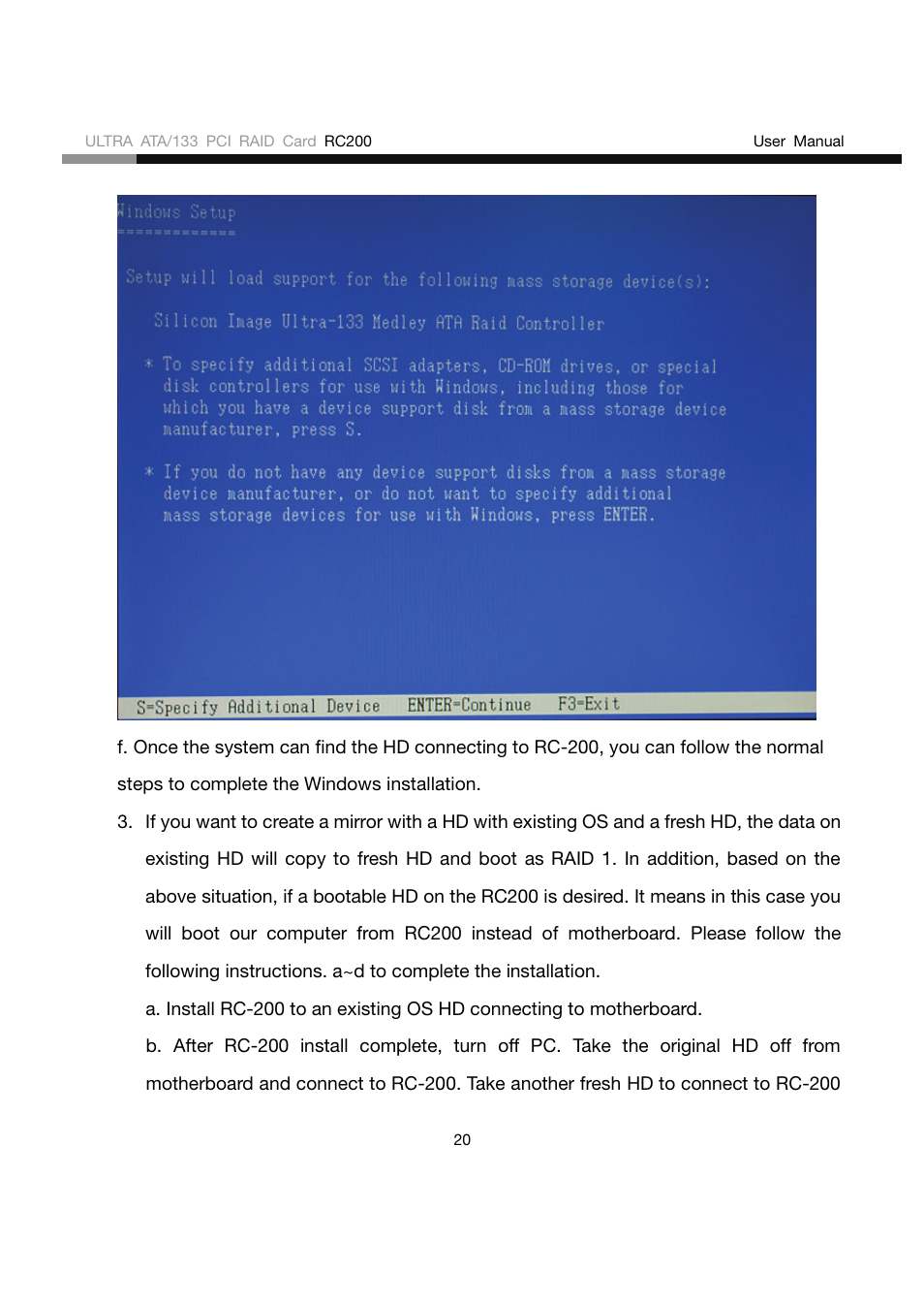 Rosewill RC200 User Manual | Page 20 / 28