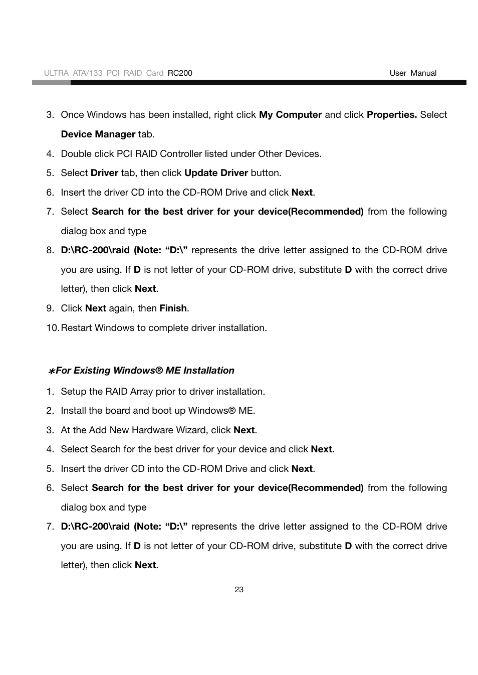 Rosewill RC200 User Manual | Page 23 / 28