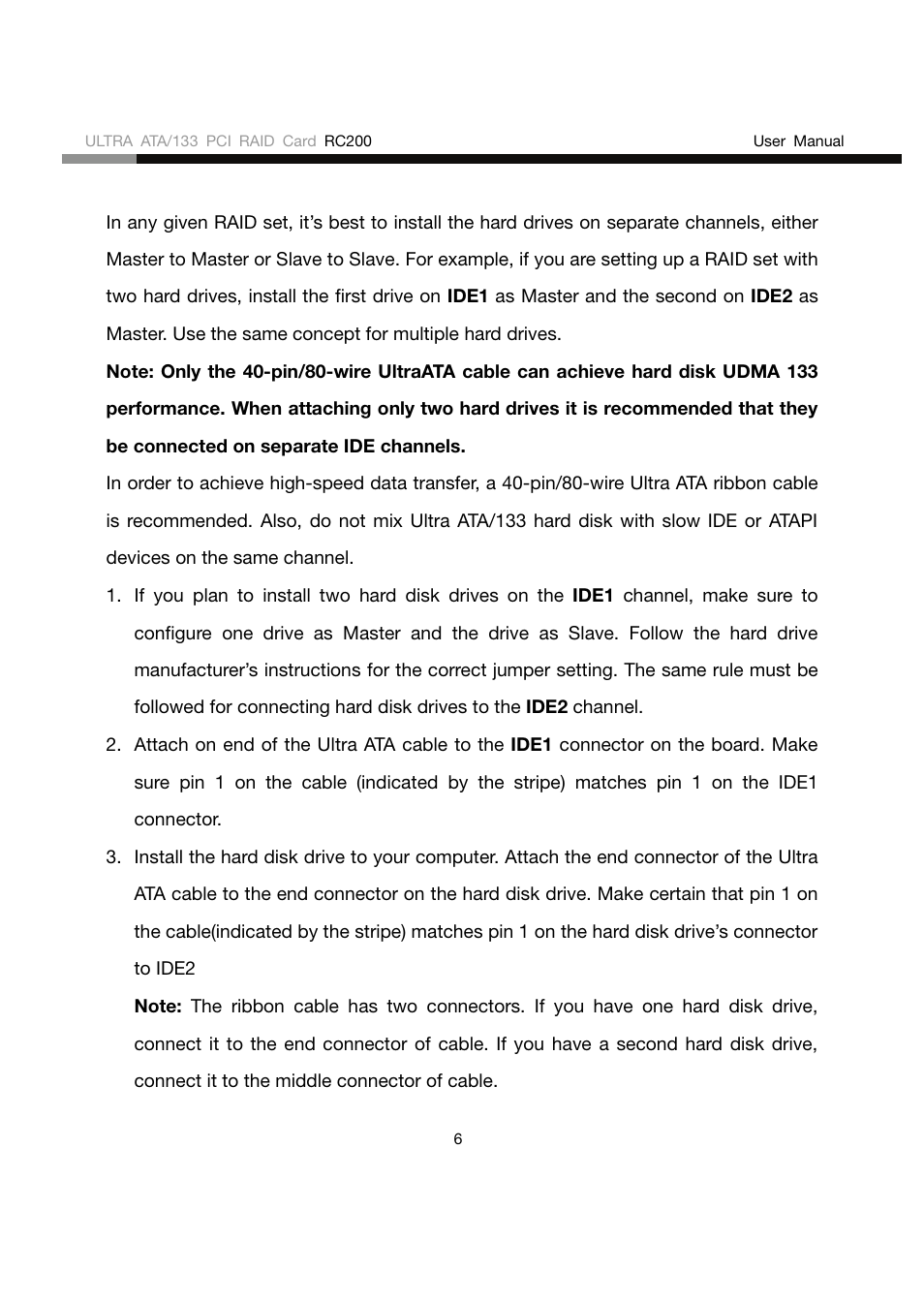 Rosewill RC200 User Manual | Page 6 / 28