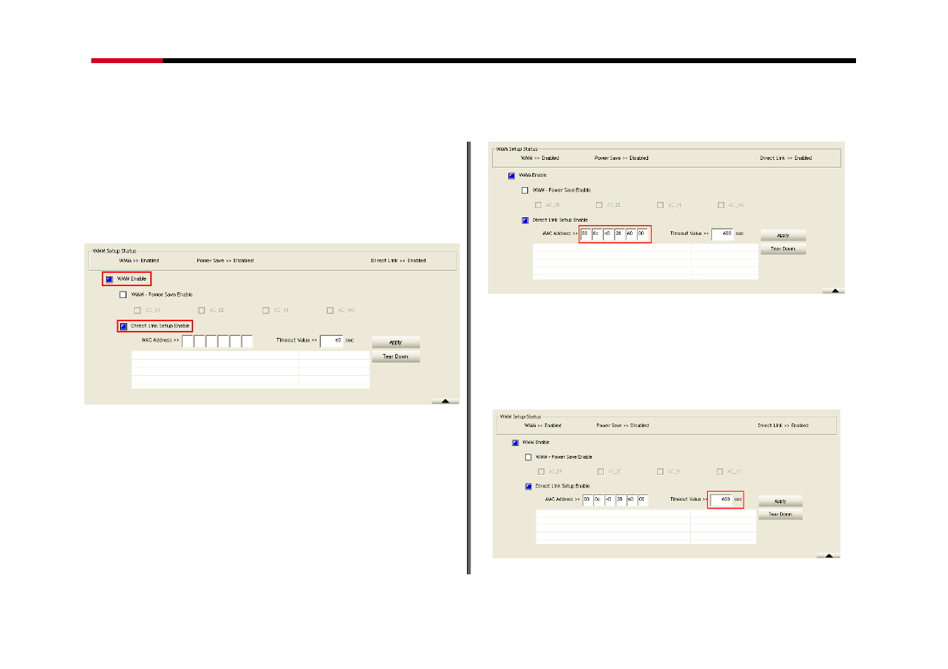 Chapter 7 setup examples guide, 1 wmm setup examples, Wmm setup examples | Rosewill RNX-N150PCX User Manual | Page 38 / 46