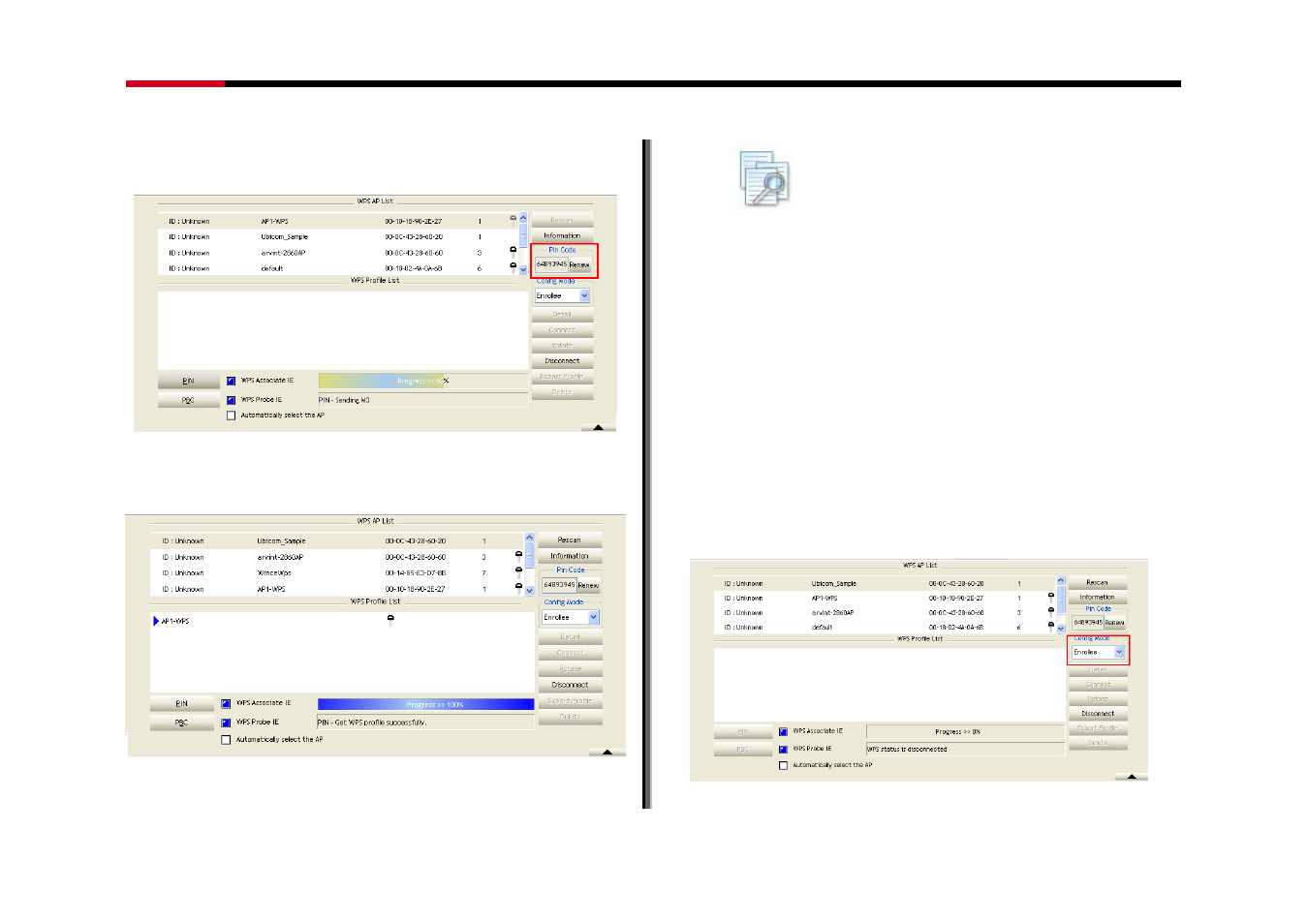 2 example to add to wps using pbc method, Example to add to wps using pbc method | Rosewill RNX-N150PCX User Manual | Page 41 / 46