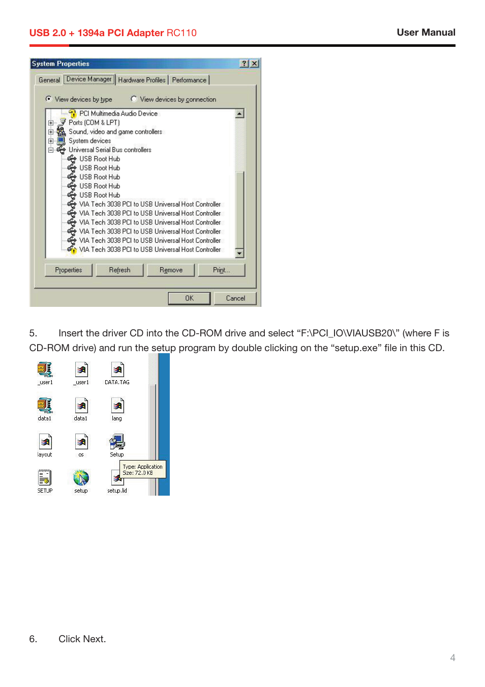 Rosewill RC-110 User Manual | Page 5 / 7