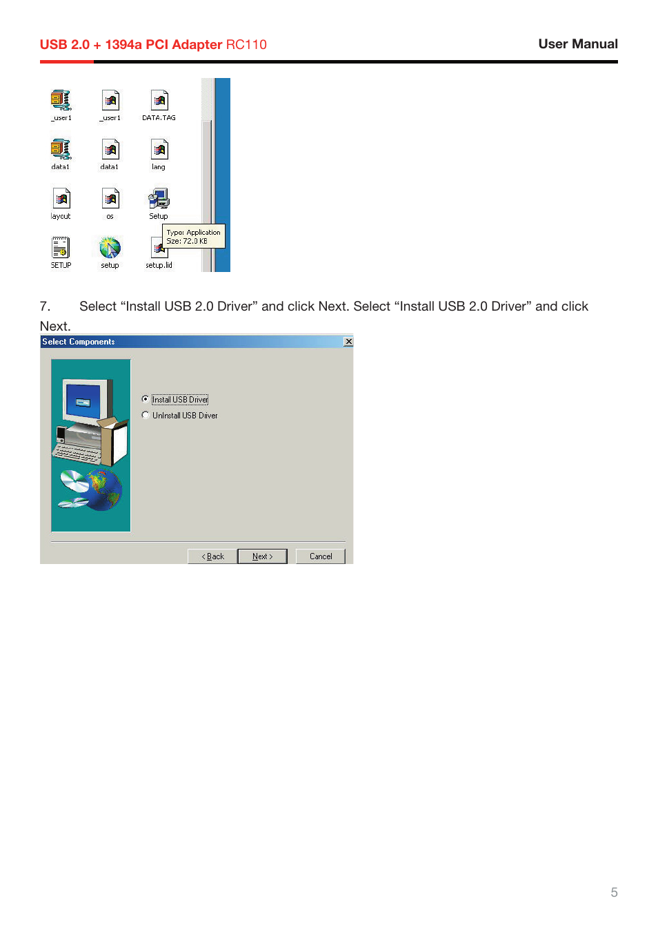 Rosewill RC-110 User Manual | Page 6 / 7