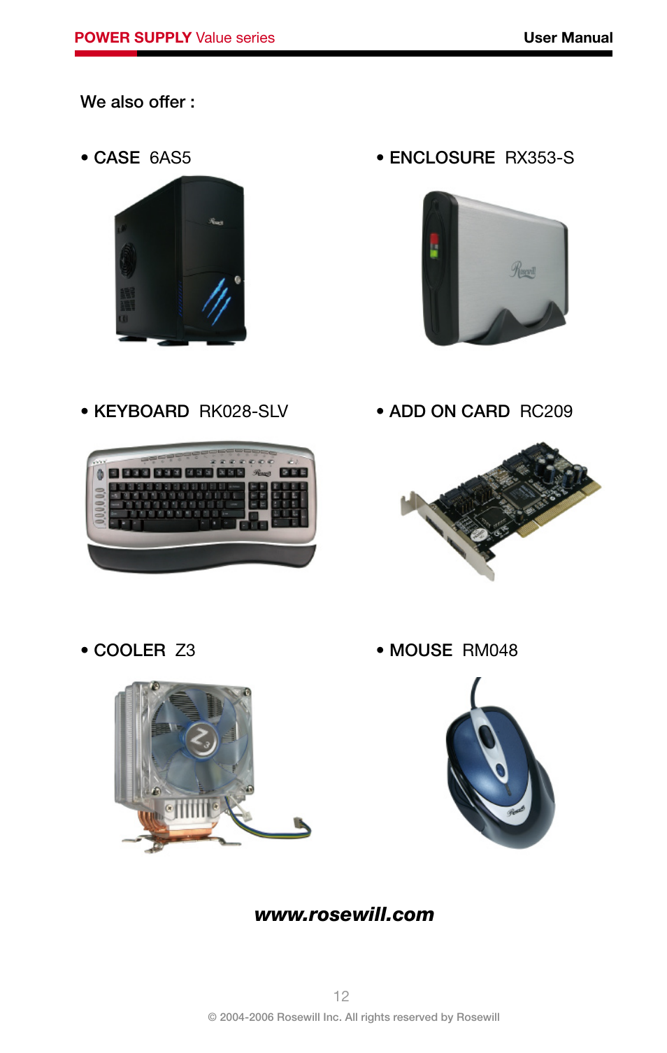 Rosewill RV-480-2-FRB User Manual | Page 13 / 14