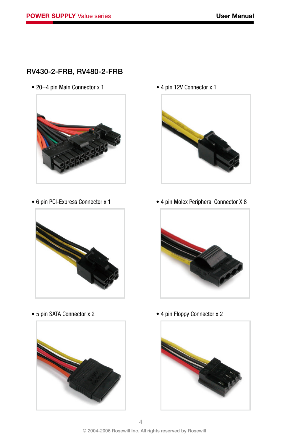 Rosewill RV-480-2-FRB User Manual | Page 5 / 14